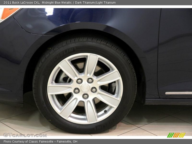 Midnight Blue Metallic / Dark Titanium/Light Titanium 2011 Buick LaCrosse CXL