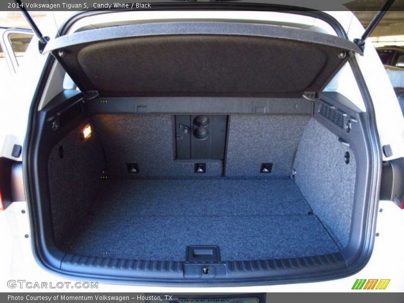 Candy White / Black 2014 Volkswagen Tiguan S