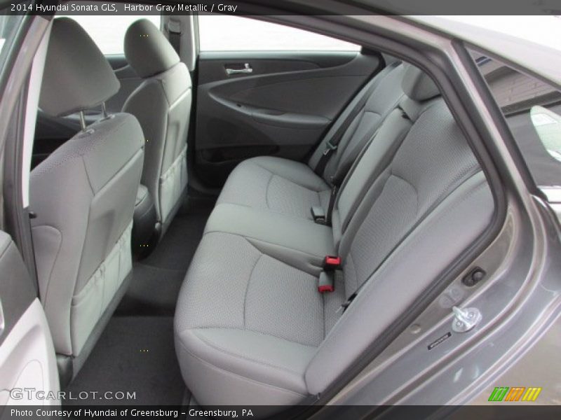 Harbor Gray Metallic / Gray 2014 Hyundai Sonata GLS