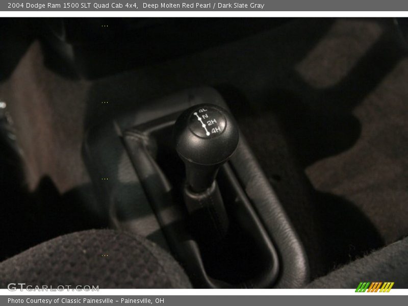 Deep Molten Red Pearl / Dark Slate Gray 2004 Dodge Ram 1500 SLT Quad Cab 4x4