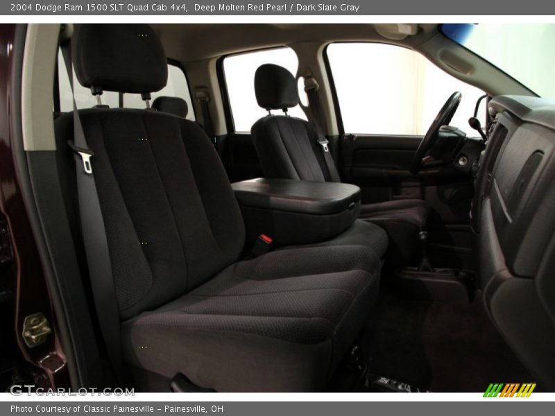 Deep Molten Red Pearl / Dark Slate Gray 2004 Dodge Ram 1500 SLT Quad Cab 4x4