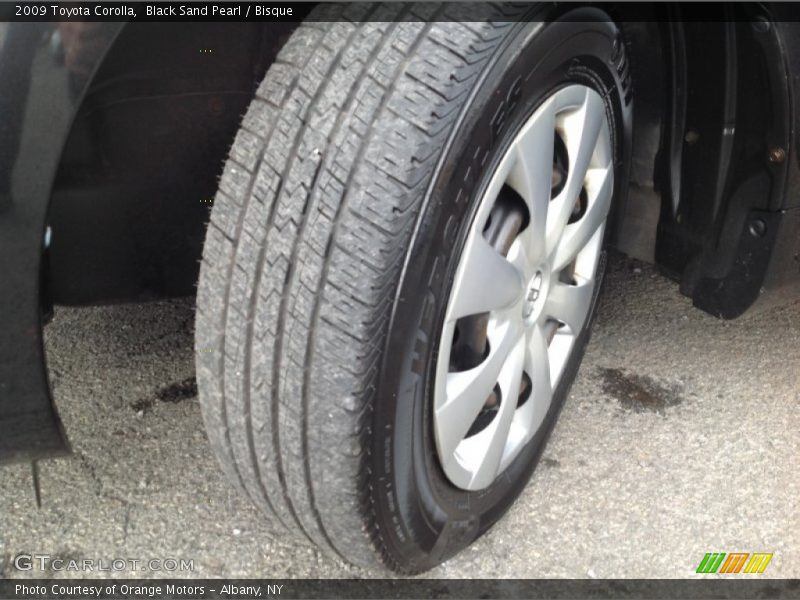 Black Sand Pearl / Bisque 2009 Toyota Corolla