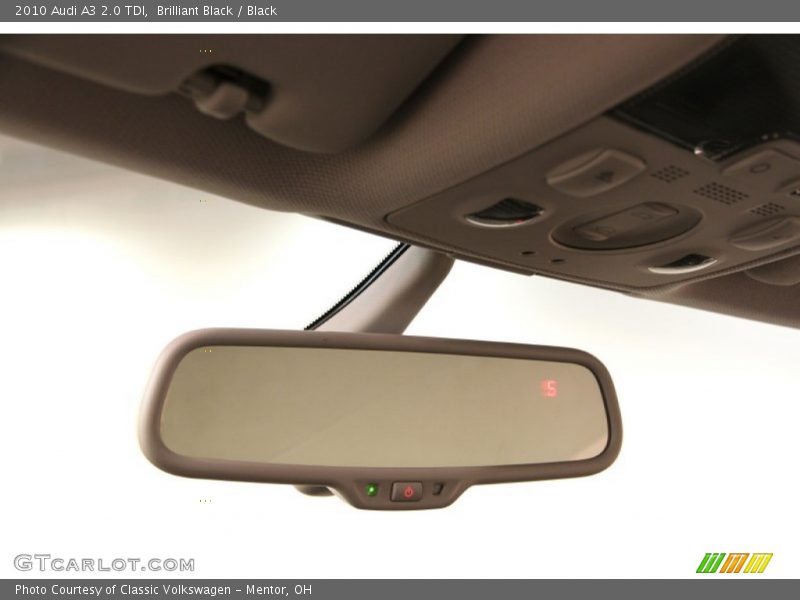 Brilliant Black / Black 2010 Audi A3 2.0 TDI