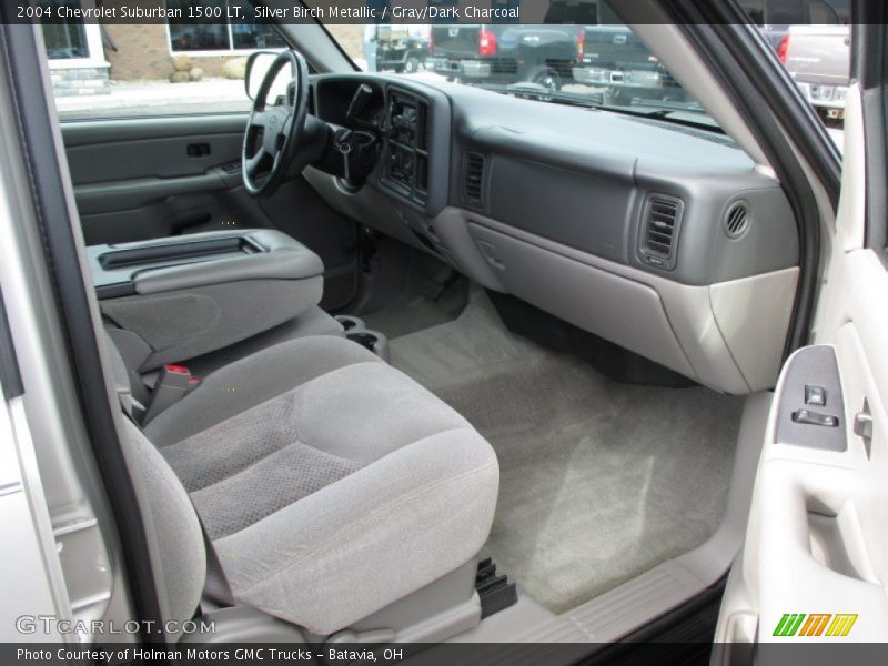 Silver Birch Metallic / Gray/Dark Charcoal 2004 Chevrolet Suburban 1500 LT