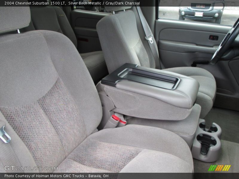 Silver Birch Metallic / Gray/Dark Charcoal 2004 Chevrolet Suburban 1500 LT
