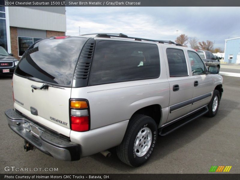 Silver Birch Metallic / Gray/Dark Charcoal 2004 Chevrolet Suburban 1500 LT