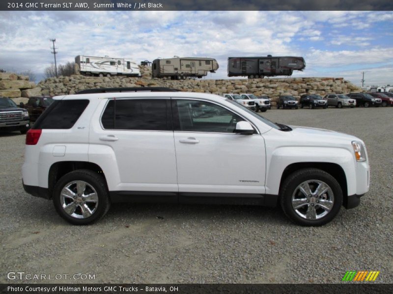Summit White / Jet Black 2014 GMC Terrain SLT AWD