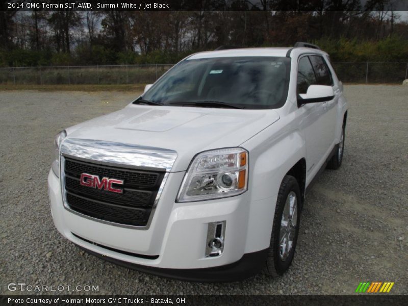 Summit White / Jet Black 2014 GMC Terrain SLT AWD