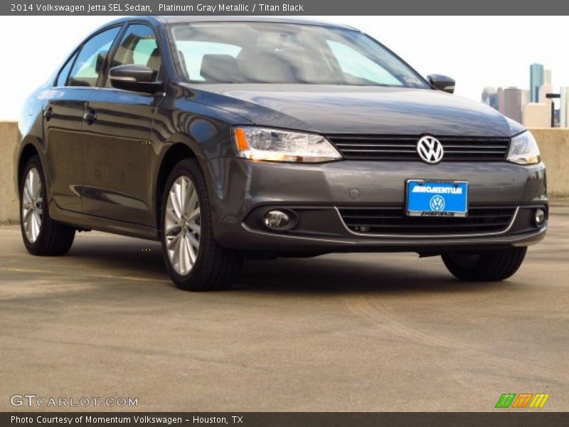 Platinum Gray Metallic / Titan Black 2014 Volkswagen Jetta SEL Sedan