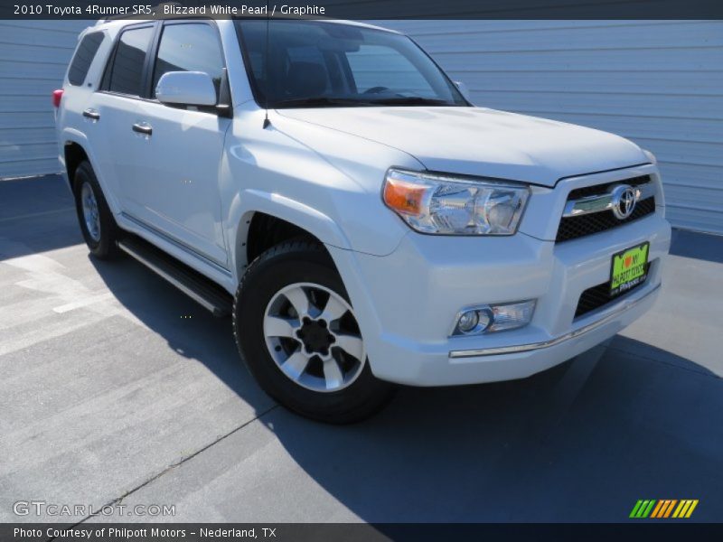 Blizzard White Pearl / Graphite 2010 Toyota 4Runner SR5