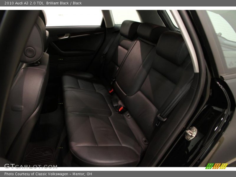 Brilliant Black / Black 2010 Audi A3 2.0 TDI