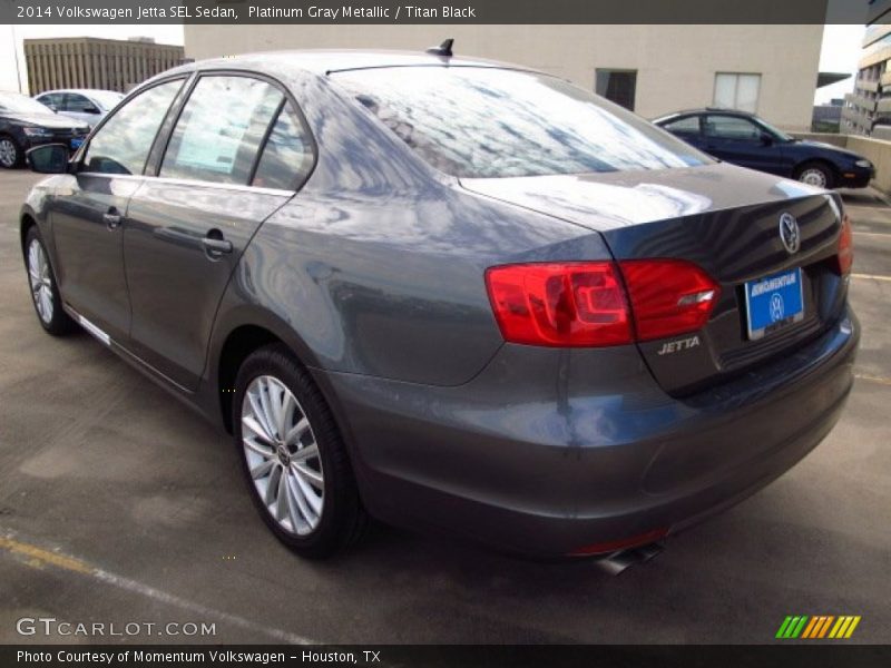 Platinum Gray Metallic / Titan Black 2014 Volkswagen Jetta SEL Sedan