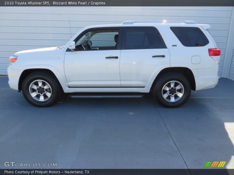 Blizzard White Pearl / Graphite 2010 Toyota 4Runner SR5