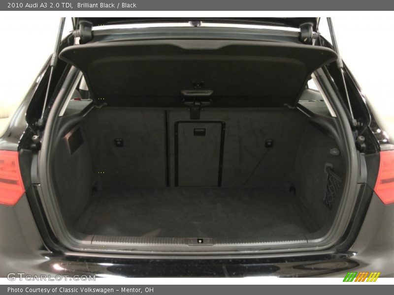 Brilliant Black / Black 2010 Audi A3 2.0 TDI