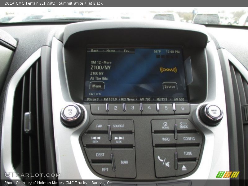 Summit White / Jet Black 2014 GMC Terrain SLT AWD