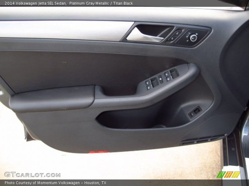 Platinum Gray Metallic / Titan Black 2014 Volkswagen Jetta SEL Sedan