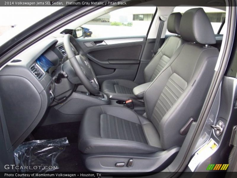 Platinum Gray Metallic / Titan Black 2014 Volkswagen Jetta SEL Sedan