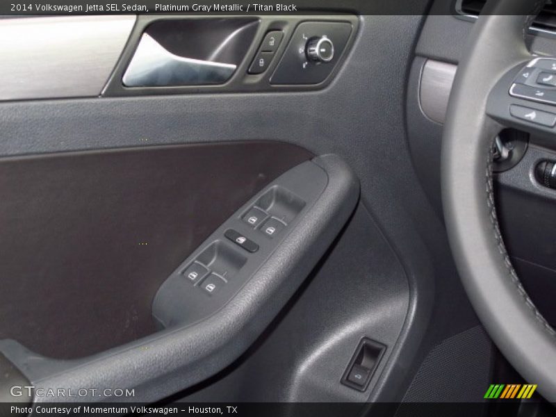 Platinum Gray Metallic / Titan Black 2014 Volkswagen Jetta SEL Sedan