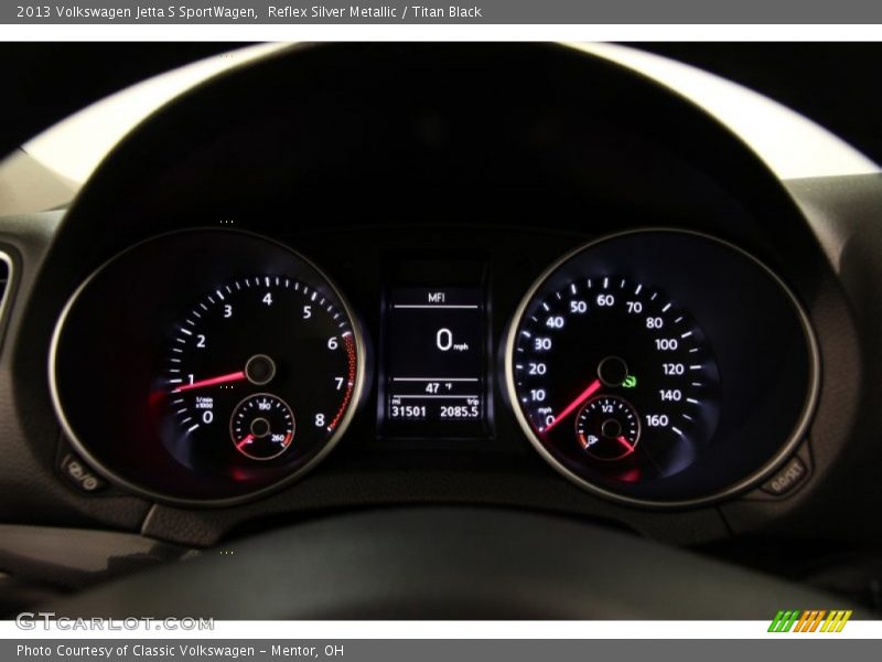 2013 Jetta S SportWagen S SportWagen Gauges