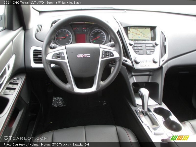 Summit White / Jet Black 2014 GMC Terrain SLT AWD