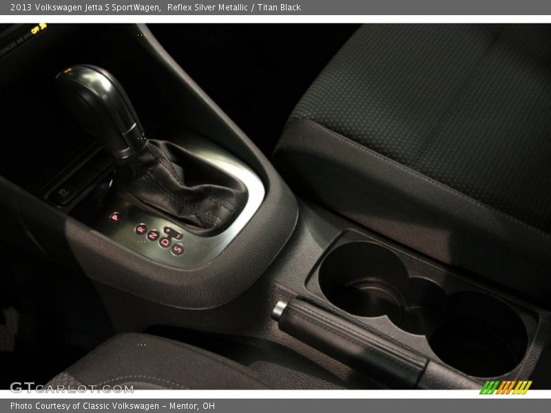 Reflex Silver Metallic / Titan Black 2013 Volkswagen Jetta S SportWagen