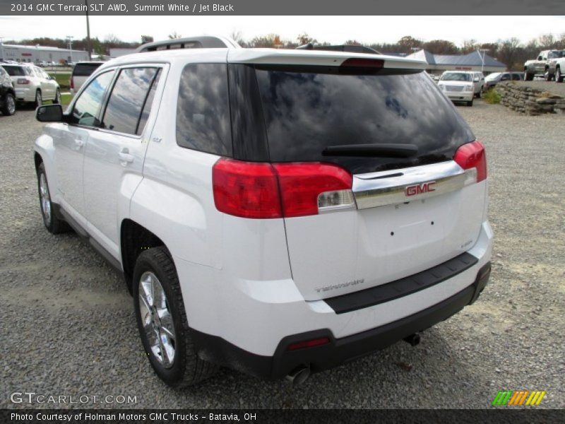 Summit White / Jet Black 2014 GMC Terrain SLT AWD