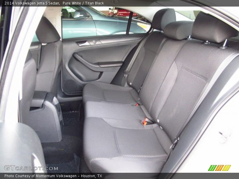 Pure White / Titan Black 2014 Volkswagen Jetta S Sedan