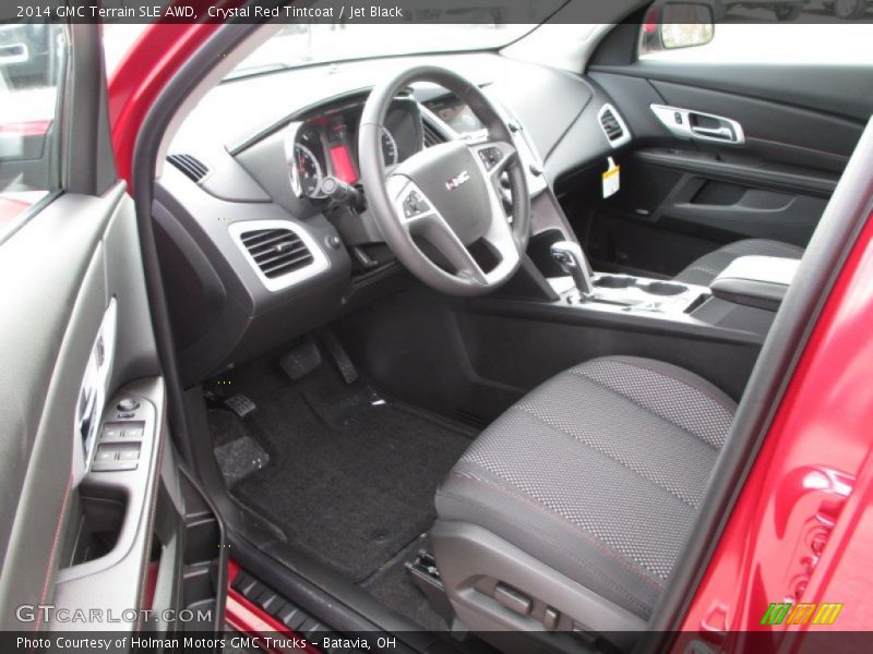 Crystal Red Tintcoat / Jet Black 2014 GMC Terrain SLE AWD