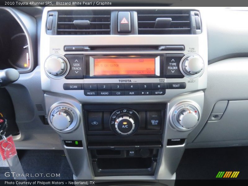 Blizzard White Pearl / Graphite 2010 Toyota 4Runner SR5