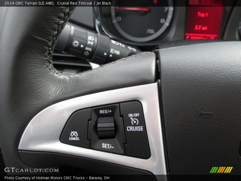 Crystal Red Tintcoat / Jet Black 2014 GMC Terrain SLE AWD