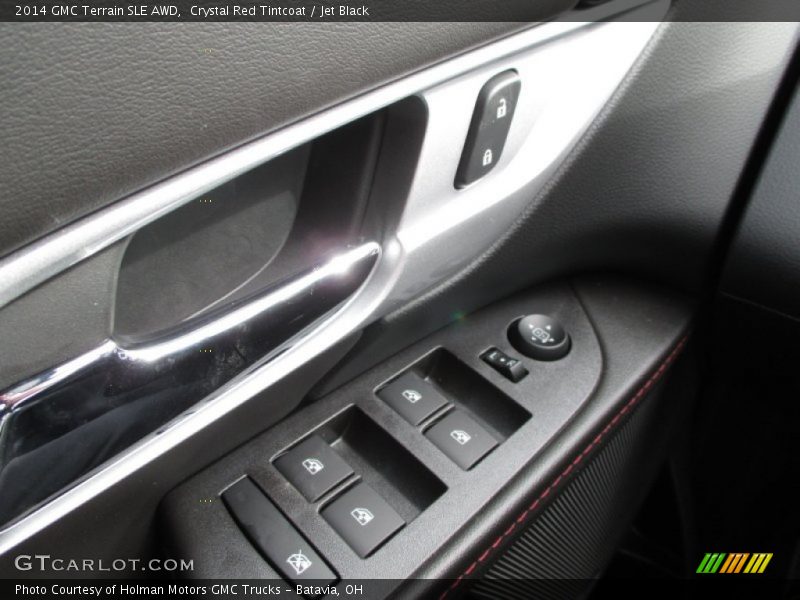 Crystal Red Tintcoat / Jet Black 2014 GMC Terrain SLE AWD