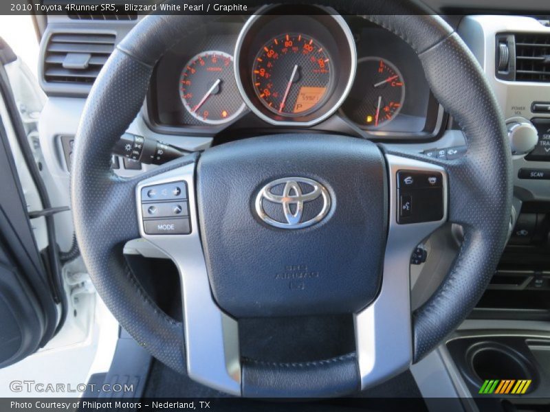 Blizzard White Pearl / Graphite 2010 Toyota 4Runner SR5