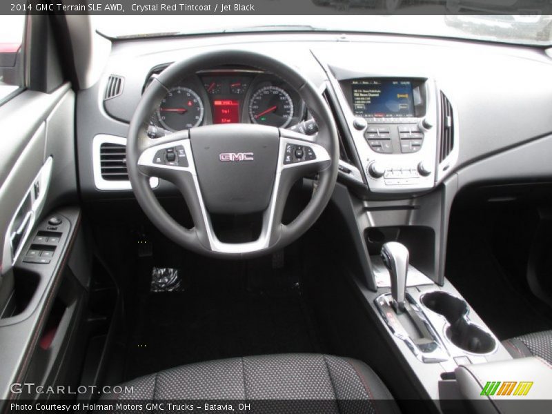 Crystal Red Tintcoat / Jet Black 2014 GMC Terrain SLE AWD