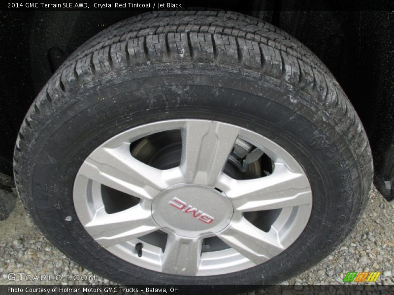Crystal Red Tintcoat / Jet Black 2014 GMC Terrain SLE AWD