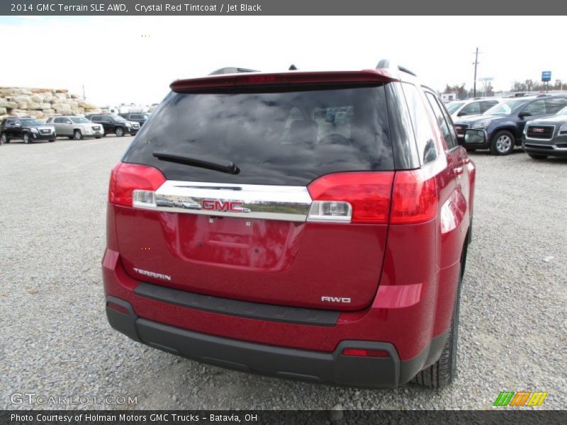 Crystal Red Tintcoat / Jet Black 2014 GMC Terrain SLE AWD