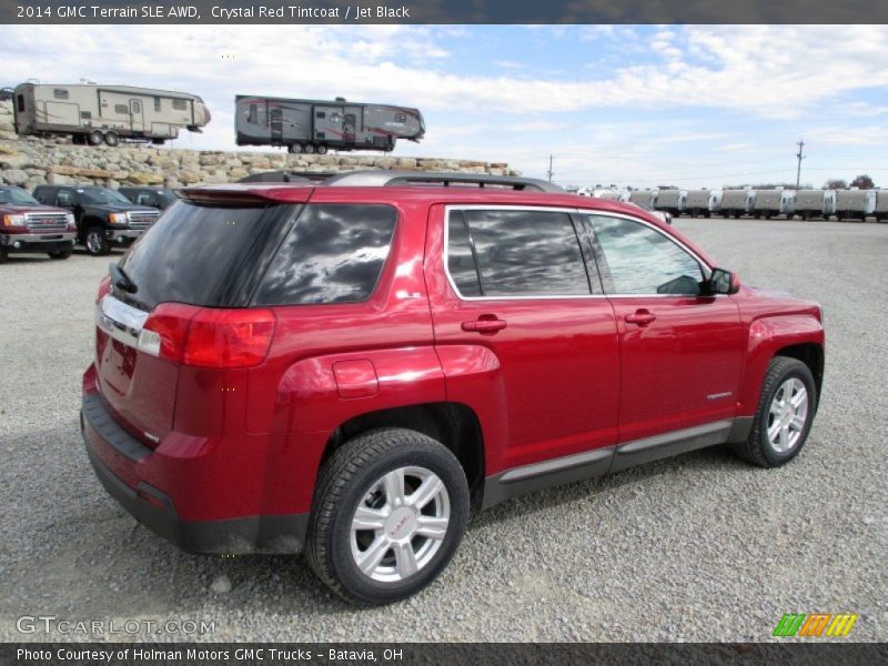 Crystal Red Tintcoat / Jet Black 2014 GMC Terrain SLE AWD