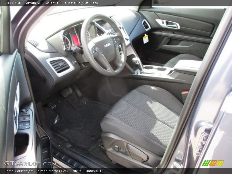 Atlantis Blue Metallic / Jet Black 2014 GMC Terrain SLE
