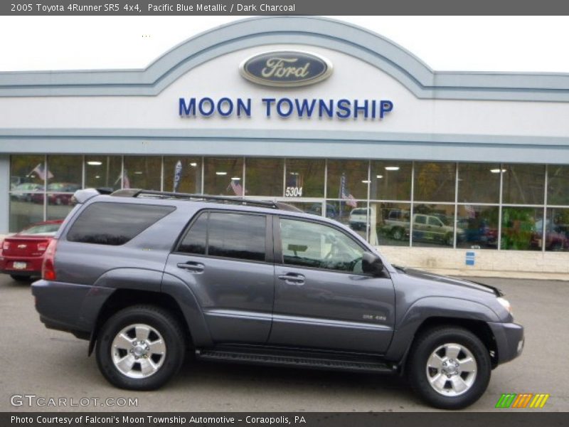 Pacific Blue Metallic / Dark Charcoal 2005 Toyota 4Runner SR5 4x4