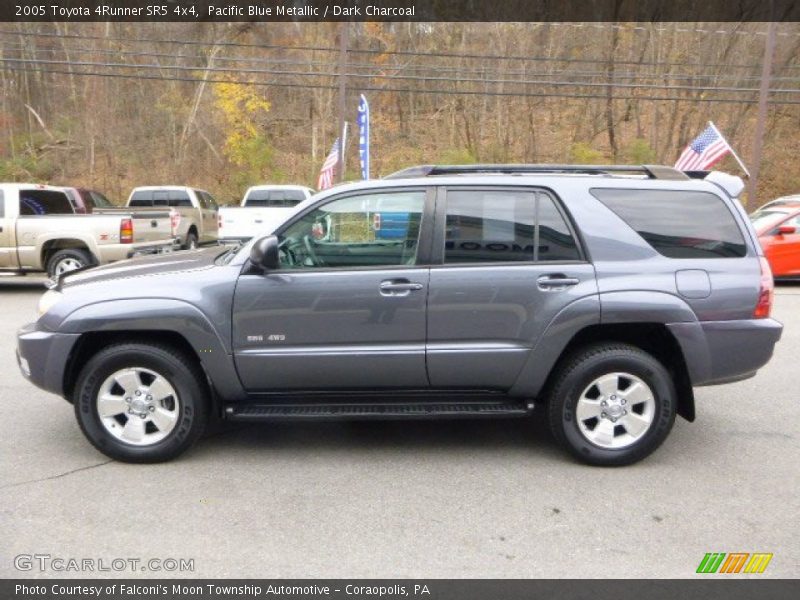 Pacific Blue Metallic / Dark Charcoal 2005 Toyota 4Runner SR5 4x4
