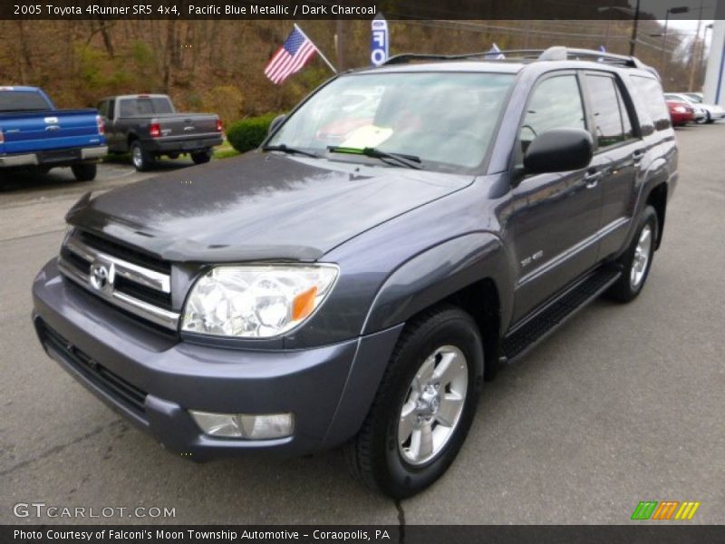 Pacific Blue Metallic / Dark Charcoal 2005 Toyota 4Runner SR5 4x4