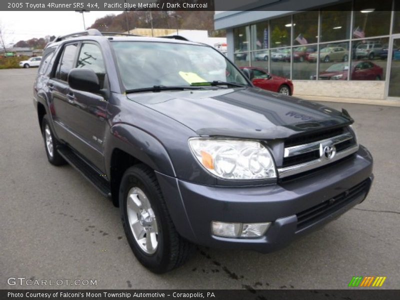 Pacific Blue Metallic / Dark Charcoal 2005 Toyota 4Runner SR5 4x4