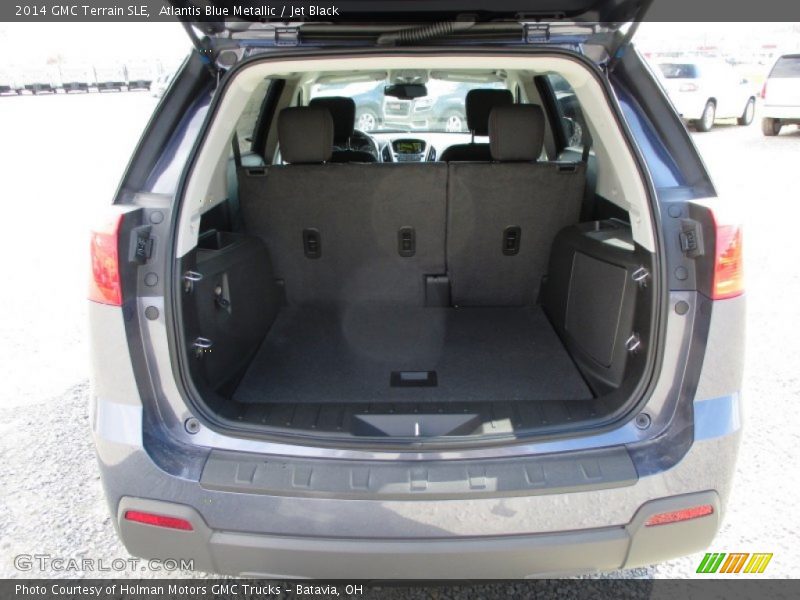 Atlantis Blue Metallic / Jet Black 2014 GMC Terrain SLE