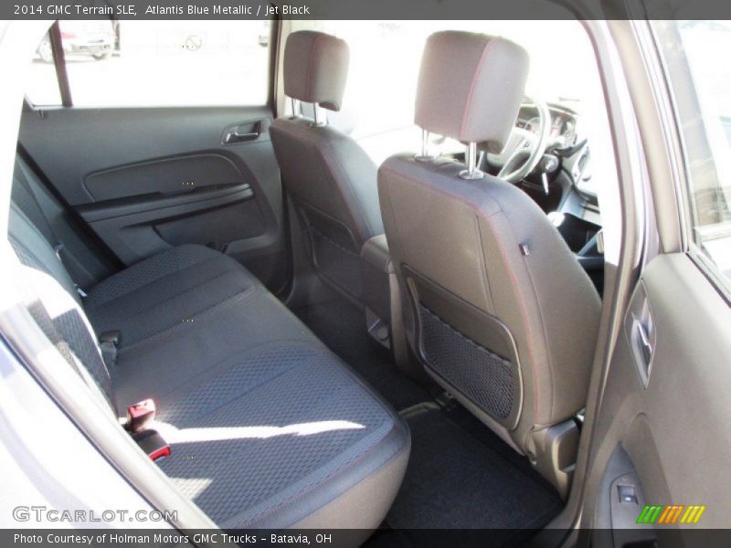 Atlantis Blue Metallic / Jet Black 2014 GMC Terrain SLE