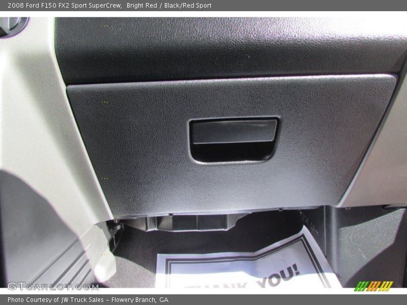 Bright Red / Black/Red Sport 2008 Ford F150 FX2 Sport SuperCrew