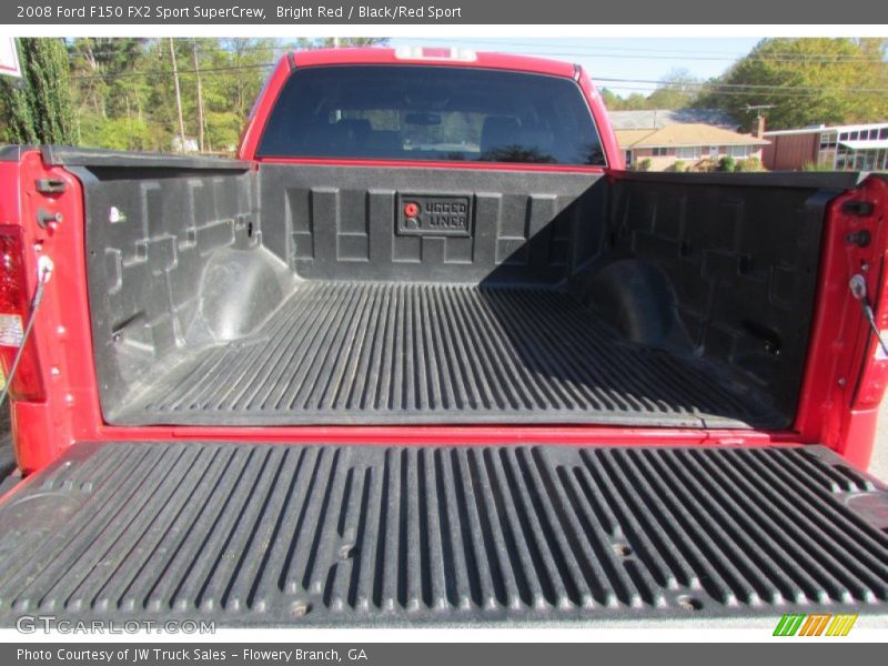 Bright Red / Black/Red Sport 2008 Ford F150 FX2 Sport SuperCrew