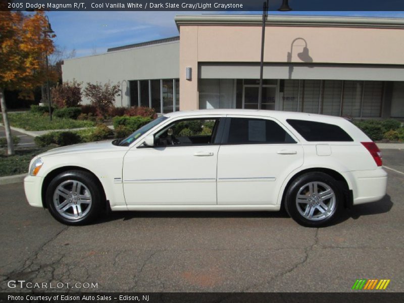 Cool Vanilla White / Dark Slate Gray/Light Graystone 2005 Dodge Magnum R/T