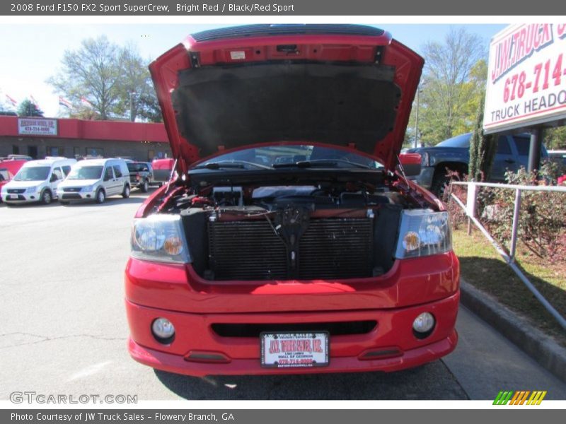 Bright Red / Black/Red Sport 2008 Ford F150 FX2 Sport SuperCrew