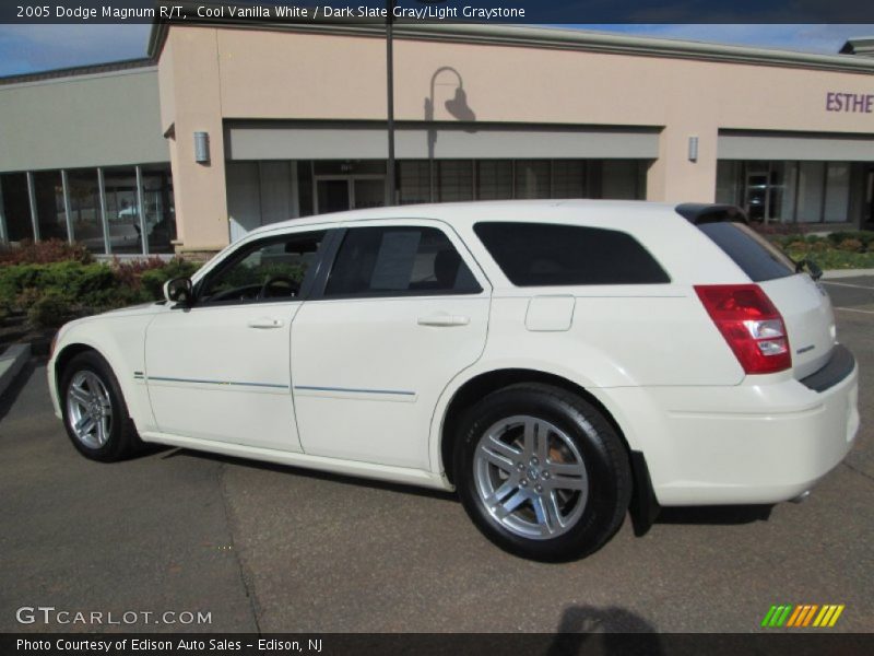 Cool Vanilla White / Dark Slate Gray/Light Graystone 2005 Dodge Magnum R/T