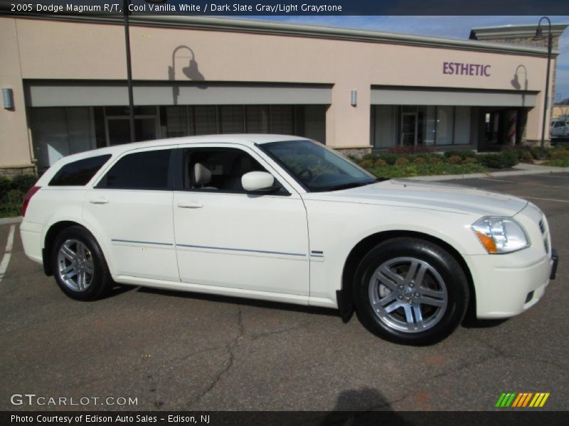 Cool Vanilla White / Dark Slate Gray/Light Graystone 2005 Dodge Magnum R/T