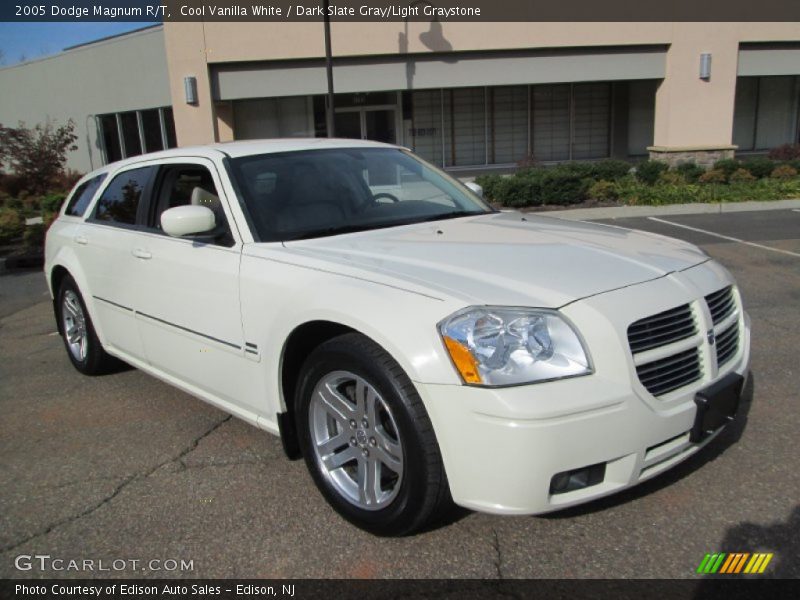 Cool Vanilla White / Dark Slate Gray/Light Graystone 2005 Dodge Magnum R/T